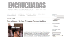 Desktop Screenshot of encrucijadas.org